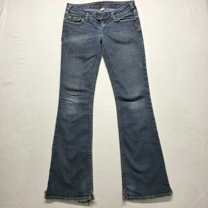 Silver Tuesday Women's Denim Flare Blue Jeans Size 30/35 (29X33)